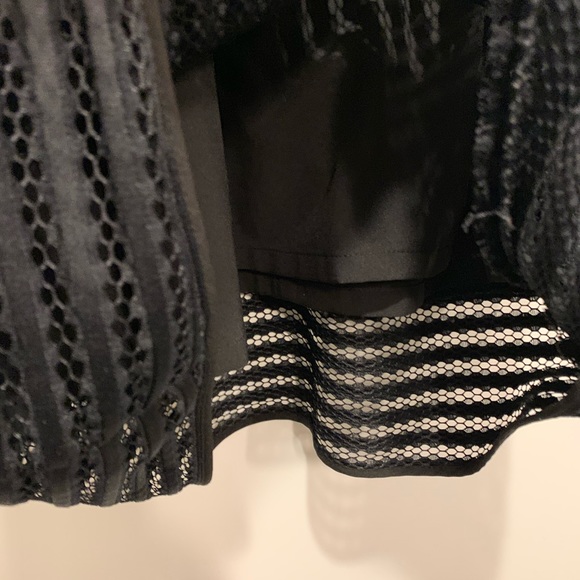 J. Crew black dress, v-neck with ribbing detail - Picture 4 of 5